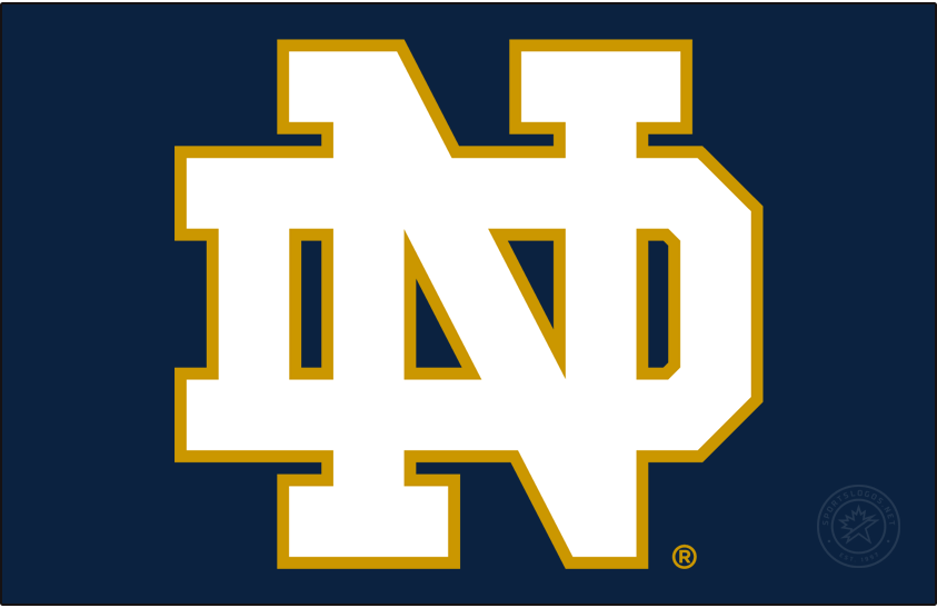 Notre Dame Fighting Irish 2015-Pres Alt on Dark Logo v2 iron on transfers for clothing...